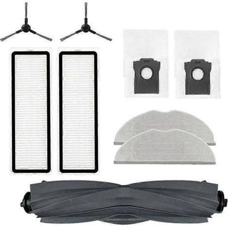 accessoires pour balayeuse Dreame Mova S10 / Mova S10 Plus : brosse principale, filtre et sacs à poussière. (1/5)