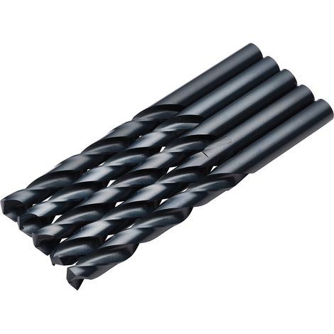 Draper 08843 Black HSS Drill Bit, 11 x 142mm (Pack of 5)