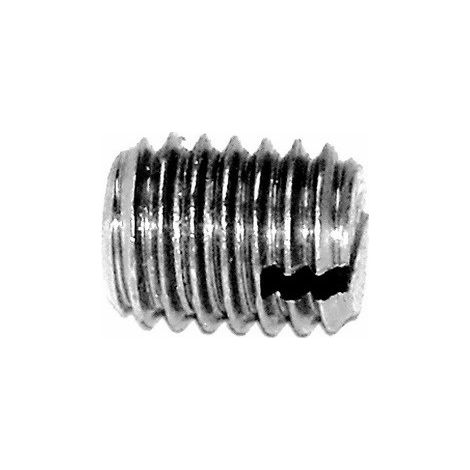 Vis métaux Sans tête Fendue Bout téton Plate M8X10 Inox A2-10 pièces