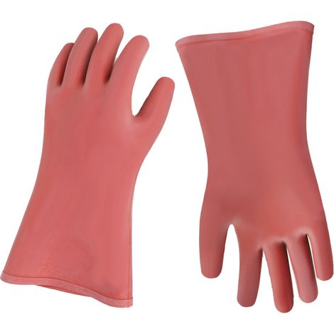 Gants isolants haute tension 12kV pour électriciens, caoutchouc diélectrique de sécurité, protection électrique (1/5)