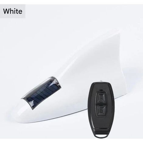 Antenne solaire magnétique pour voiture, feux LED pour camion, feux clignotants colorés, ailerons de requin, adaptés aux voitures et aux camions (1/5)