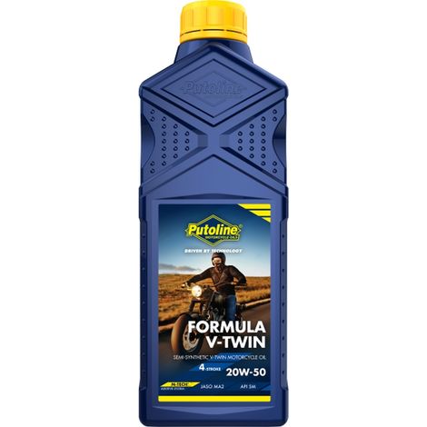 PUTOLINE V-TWIN MOTORÖL 20W50 1L - FORMEL 4T FÜR MOTORRÄDER 2025
