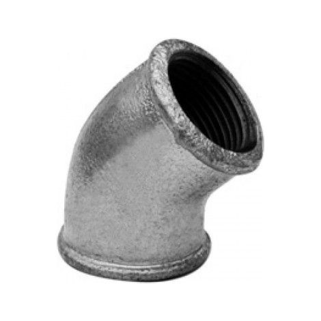 CODO 45Â° HEMBRA-HEMBRA FIG.120 GALVANIZADO 3/4" - ATUSA