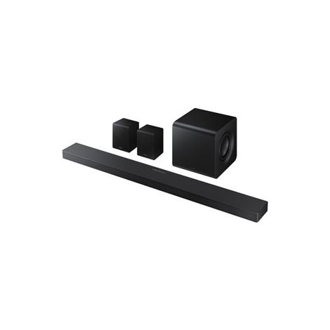 Samsung – Barre de son avec caisson de basse 5.1.2 canaux – HWQS760F – Dolby Digital Plus, Dolby TrueHD – Technologie sans fil, puissance 38W