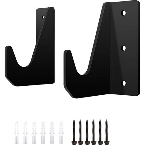 Set of 2 wall-mounted garage shelves – tool storage shelves for the garage – standard hydraulic wall bracket (1/4)
