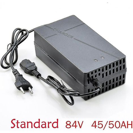 Chargeur intelligent pour batteries au plomb-acide 48 V, 60 V, 72 V et 96 V (50 Ah et 60 Ah) pour tricycles électriques, vélos, scooters, quads et karts. (1/5)