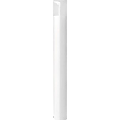 Borne D'Extérieur Ges712 En Aluminium Finition Blanc Avec Diffuseur En Polycarbonate Raccordement E27 Ip44 - Gealuce (1/2)