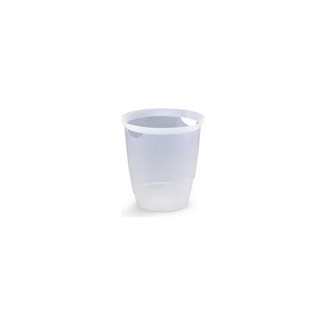 Durable TREND papelera de oficina transparente 16 L