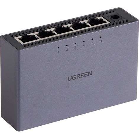 ugreen CM633 5-Port Gigabit Ethernet Switch (schwarz) (1/3)
