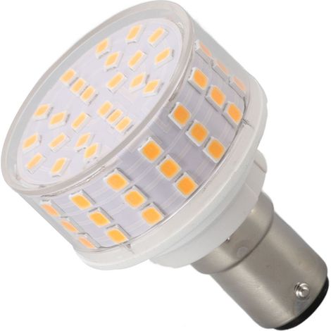 B15-Glühbirne, 10 W, 1000 lm, flimmerfrei, energiesparende LED-Maiskolbenlampe für Schreibtischlampen, 85–265 V, warmweißes Licht (1/5)