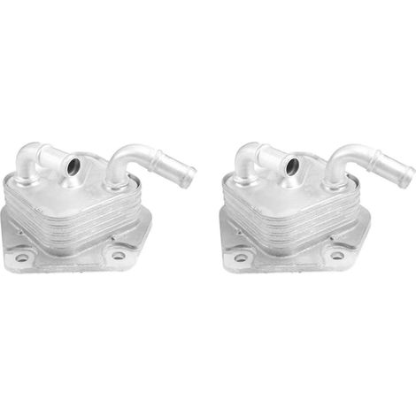 2X 25560-R3W-003 Chauffe-refroidisseur d'huile de transmission CVTF compatible avec Honda GJ7 RU5 RU6 FS1 FC7 25560R3W003 (1/5)