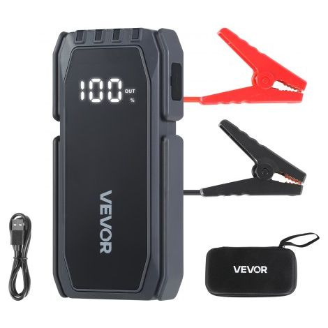 Booster Batterie Voiture 1500 A Démarreur de Batterie au Lithium (1/5)