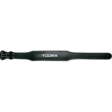 CC-10 - Cintura sollevamento pesi cuoio h 10 cm XL - Nero