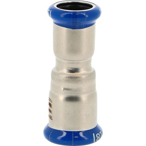 Manchon inégal acier à sertir SERTIsteel Inox - Empreinte M Ø18-15mm