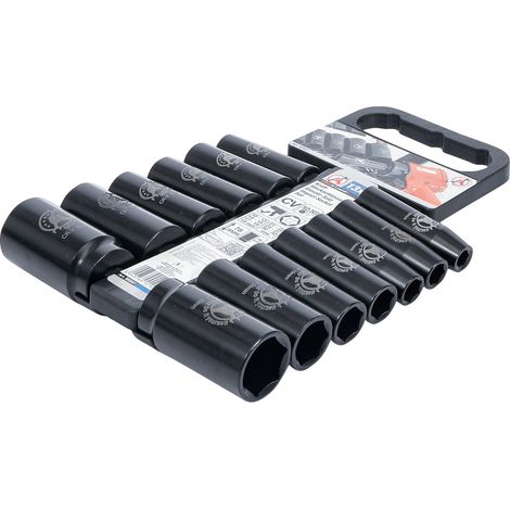 SET DI 13 BUSSOLE PROFONDE A IMPATTO 1/2 DA 10 A 32 MM (1/4)