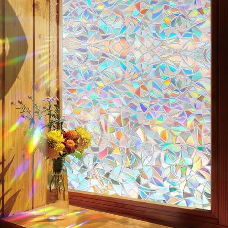 Adesivi per vetri Ulisem, pellicola piatta elettrostatica colorata (45 x 200 cm) (1/4)