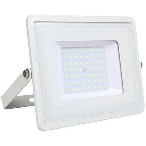 50W PROIETTORE LED SMD SAMSUNG CHIP CORPO BIANCO LUCE  BIANCA NATURALE 4000K                             - Luce NATURALE (1/2)