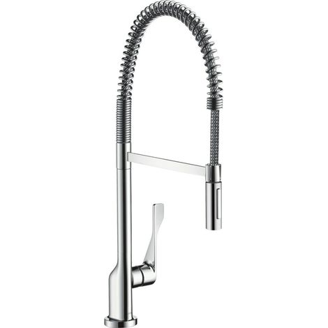 hansgrohe AXOR Citterio DN15 Einhebel-Küchenmischer 230 Semi-Pro, (1/2)