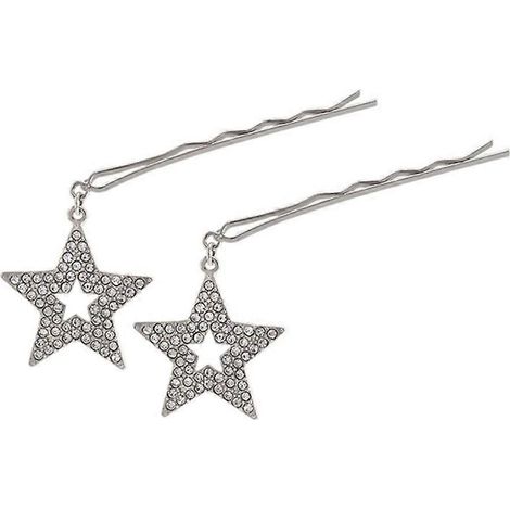 Fünfzackige, sternförmige Haarspange aus Metall, Haarspange für Mädchen, Kinderhaarspange (1/4)