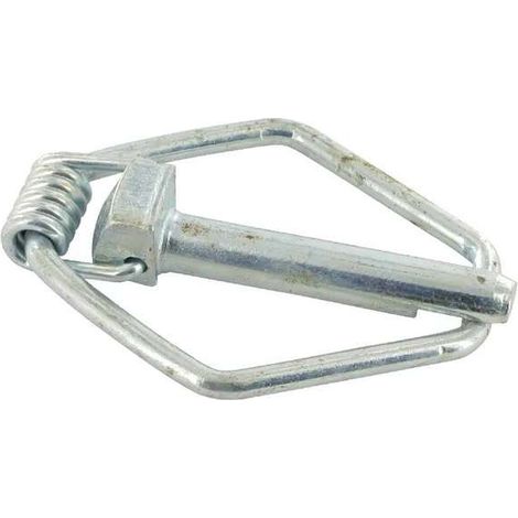Cyclingcolors – Goupille de sécurité à ressort 8mm x 48mm – Pour attelage remorque tracteur – Résistante aux chocs – Usage professionnel (1/2)