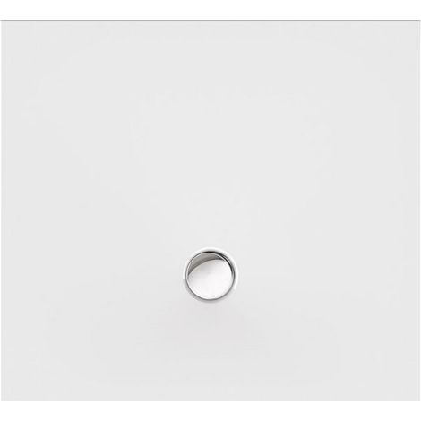Receveur de douche rectangulaire Schröder Flat New E 110x100x2,5 cm blanc (1/2)