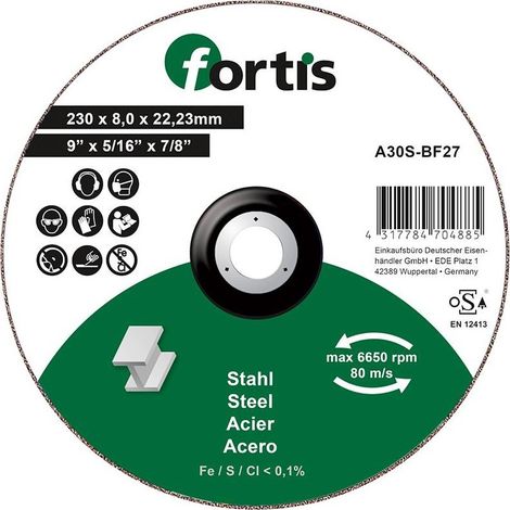 Cerchi In Acciaio 230 X 80Mm Fortis