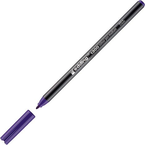 ROTULADOR EDDING 1300-08 PTA. REDONDA 2MM VIOLETA