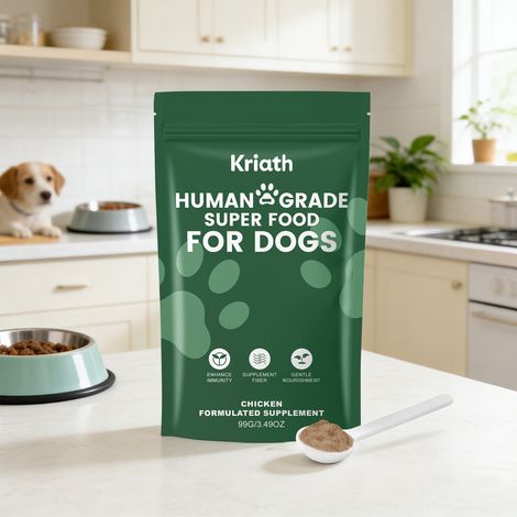 Complément alimentaire pour chiens - Formule pratique et facile à absorber, pour plusieurs chiens - 99 g + 1 cuillère (1/5)
