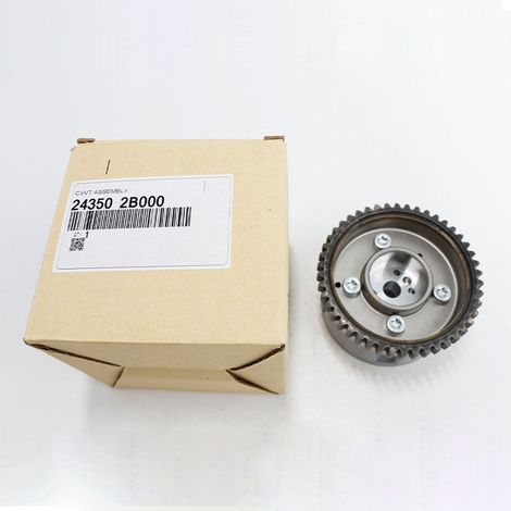 Die Teilenummer 243502B000 ist für das CVVT-Nockenwellenrad des 1,6-Liter-Motors des Kia Soul 10-11 geeignet. (1/4)