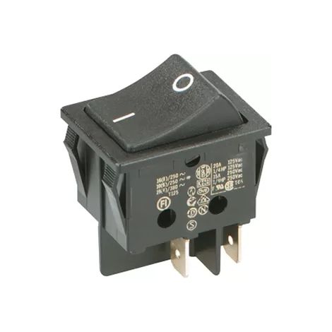 Bachmann 924095 Einbau-Schalter Schwarz (1/2)