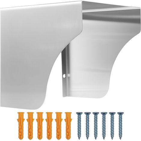 Tapa protectora para caja eléctrica exterior – Carcasa impermeable a salpicaduras y lluvia para enchufe (compatible con vehículos eléctricos), Metal (121212,5CM) (1/5)