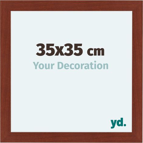 yd. - Cadre photo 35x35 - Cerises - MDF - Como (1/5)