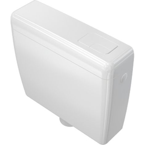 Cassetta A Zaino o Alta TODINI Easybo x Plus - Scarico - Installazione Esterna su Wc a Pavimento - In Abs (1/2)