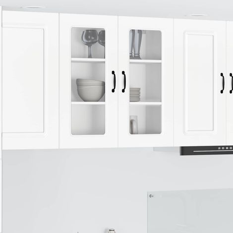 vidaXL Panel de lavaplatos Kalmar 80 x 31 x 80 cm Madera de ingeniería (1/5)
