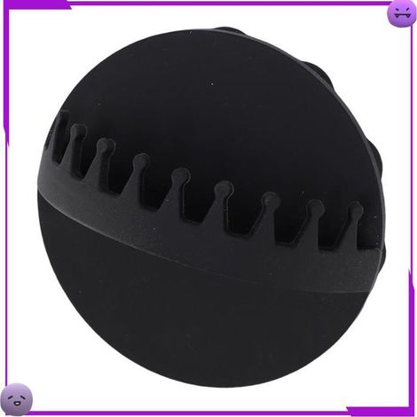 Collecteur de cheveux en silicone - avec ventouse - silicone - facile à fixer - pour douche et salle de bain (1/5)