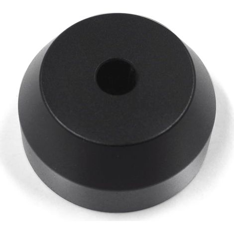 Adaptateur 45 tr/min pour disque vinyle de 17,8 cm en aluminium massif (noir) (1/5)