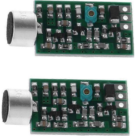 2 modules d'émetteur FM, microphone d'interception V4.0, carte mère, mini module d'émetteur (1/5)