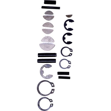 Kit de 450 clips à ressort semi-circulaires pour clés et clés à usage multiple (1/5)