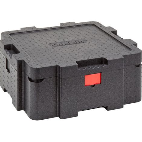 Cam GoBox kit boîte multifonctionnelle base et couvercle 64.1 x 64.1 x 25.4 cm - Cambro