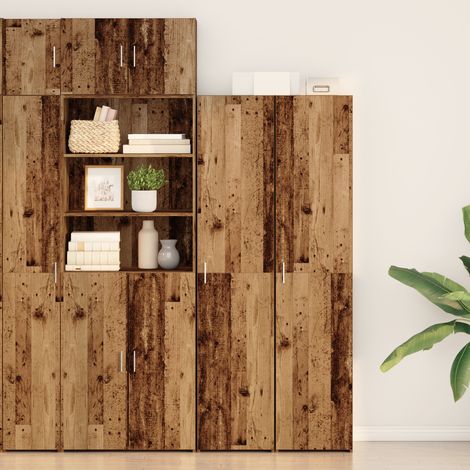 Highboard Altholz 40 x 42,5 x 185 cm