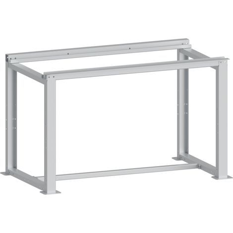 PROVOST - Structure mobile Evolys pour établi - Métal gris - Dimensions 150 x 75 cm