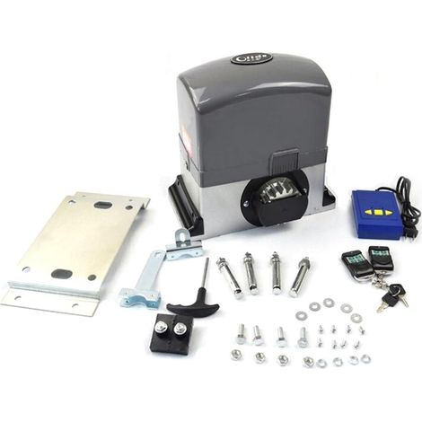 Kit d'ouvre-Portes automatiques Porte coulissante électrique Robuste Ouvre-Porte Robuste Porte coulissante Automatique en métal pour Accessoires de Portail Coulissant (1/5)