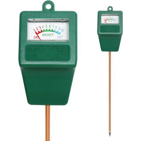 Capteur d'humidité du sol, hygromètre capteur d'humidité pour cour, ferme, jardin, pelouse, plantes d'intérieur et d'extérieur (aucune pile nécessaire) (1/4)