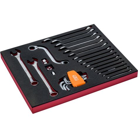 Bahco Fit&Go 2/3 Einlage Ring-Maulschlüssel - 30-tlg. (1/5)
