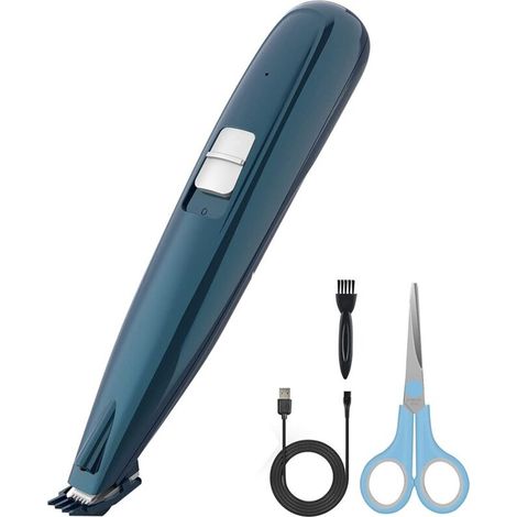 Scheerapparaat voor katten en honden, USB oplaadbaar, DC5V/1000mA, 6500 tpm, 5W, Blauw (1/5)