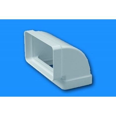 Codo ex/aire vert 110x55mm ign/aut termop bl sist 100 tubpla