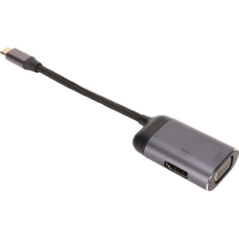 12-in-1 USB-C-Dockingstation mit HDMI-, VGA-, 100W PD- und 4K 60Hz-Anschlüssen für Laptops und Tablets (1/5)