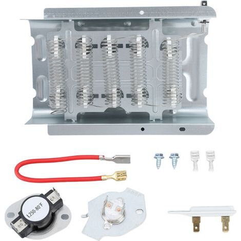 Kit de résistance chauffante pour sèche-linge – Référence 279838, compatible avec 3403585 / W10724237 / 3398063-3398064-8565582 (1/5)