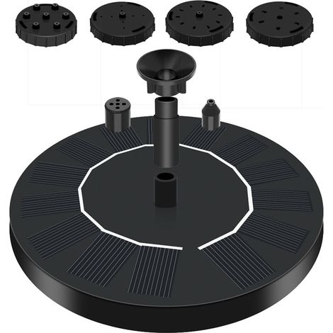 Fontaines solaires pour jardins, bassins, piscines, aquariums, usage extérieur et bassins à poissons