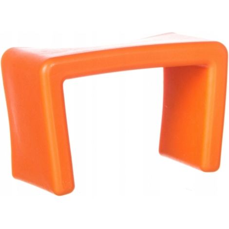 OBO Bettermann Tapa protectora para US varilla 3- 25x50 Polietileno naranja pastel RAL 2003, 6338458